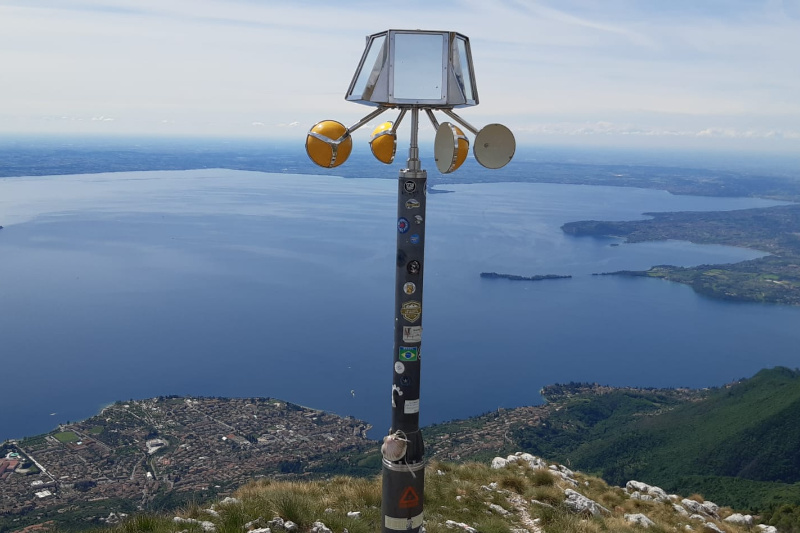 Monte Pizzocolo e lago di garda Monte Pizzocolo e lago di garda
